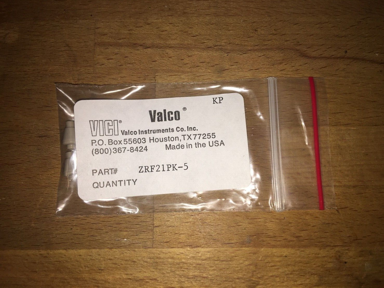 Internal Reducing Ferrules 1/8″ x 1/16″, PEEK, 5pc/PAK vici valco ZRF21PK-5