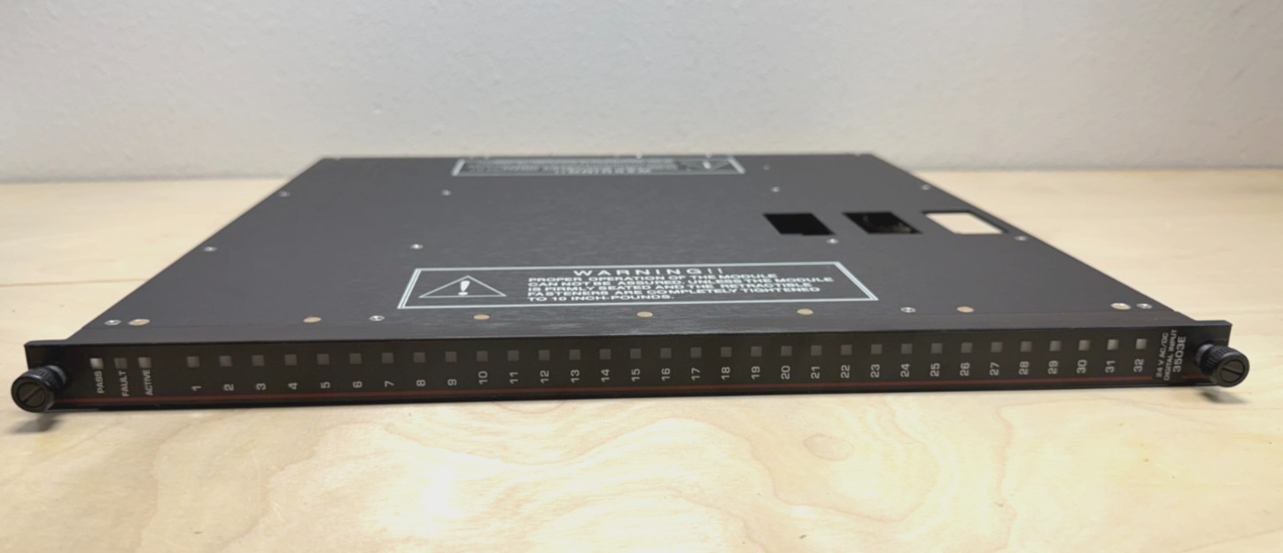 Triconex 3503E EDI Digital Input Module, 24V AC/DC