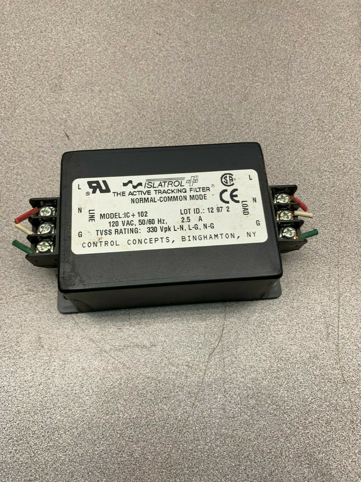USED ISCATROL TRACKING FILTER IC+102