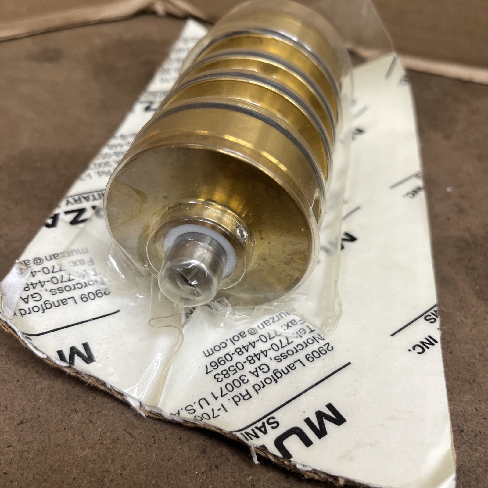 NEW OLD STOCK! MURZAN AIR VALVE ASSEMBLY 3016458 Drawing # PL00129