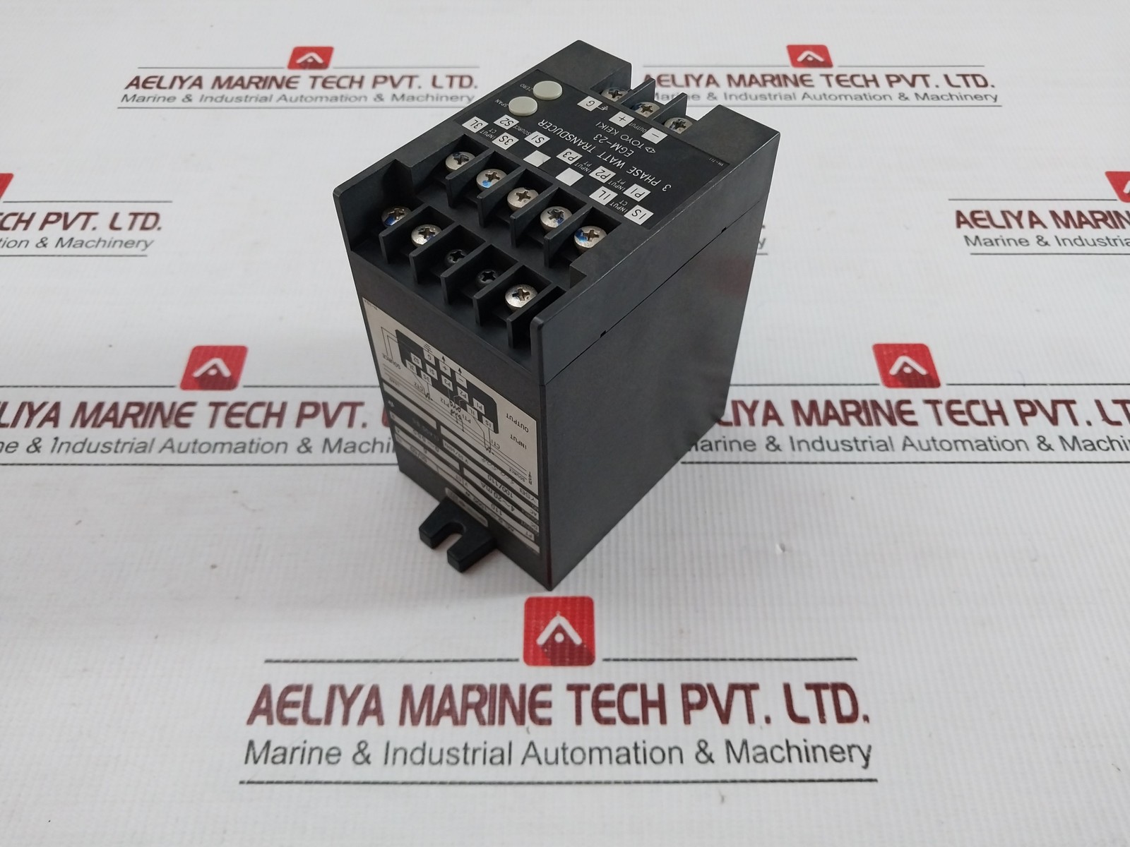 Toyo Keiki EGM-23 3-Phase Watt Transducer 110V AC 50/60 Hz