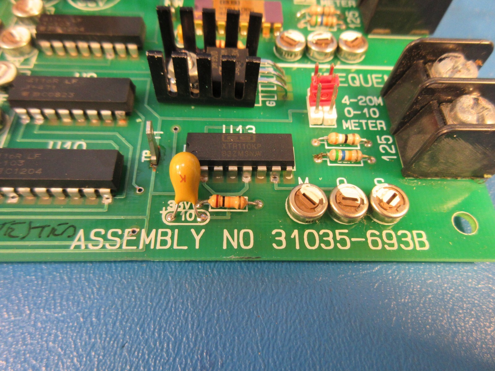 INDUCTOHEAT 31035-693B, 11510-212 Remote Meter Driver w/Signal LP-40-300
