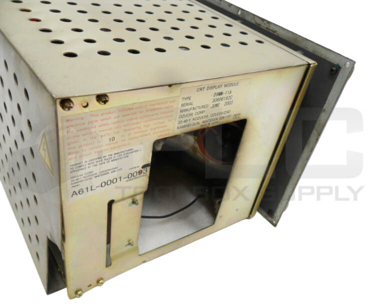 FANUC A02B-0166-C201/R 9″ CRT/MDI UNIT
