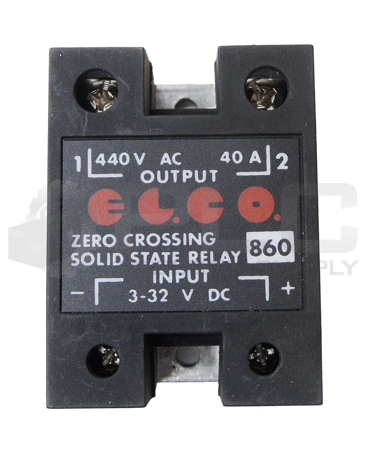 NEW ELCO 860 SOLID STATE RELAY 440VAC 40A 3-32VDC *READ*