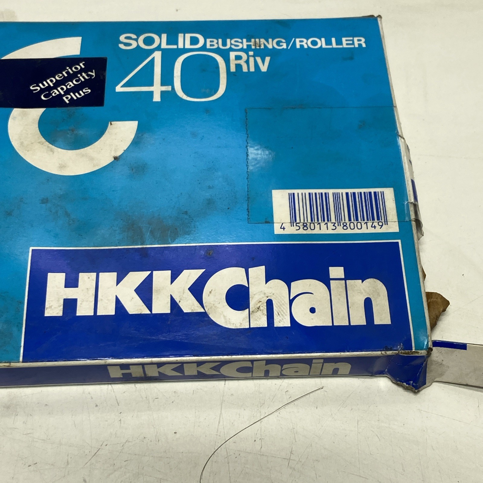 SEALED NEW HKK 40RIV ROLLER CHAIN 10FT 240 LINKS