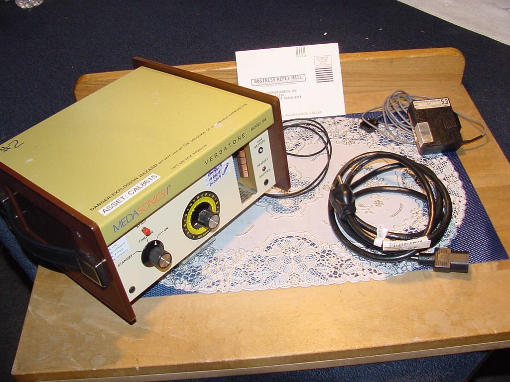 MedaSonics VersaTone Model D8, Clinical-Grade Doppler Ultrasound, With P84 Probe