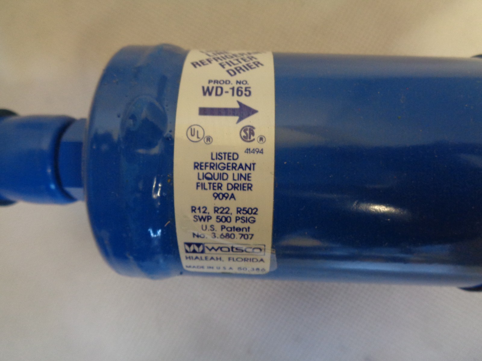 NEW WATSCO WD-165 LIQUID LINE REFRIGERANT FILTER DRIER 5/8″ FLARE