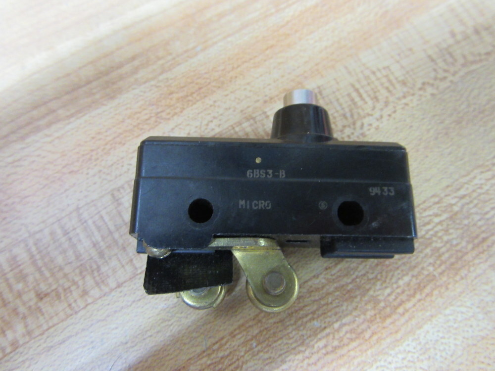 Micro Switch 6BS3-B Switch W/Pin Plunger 6BS3B