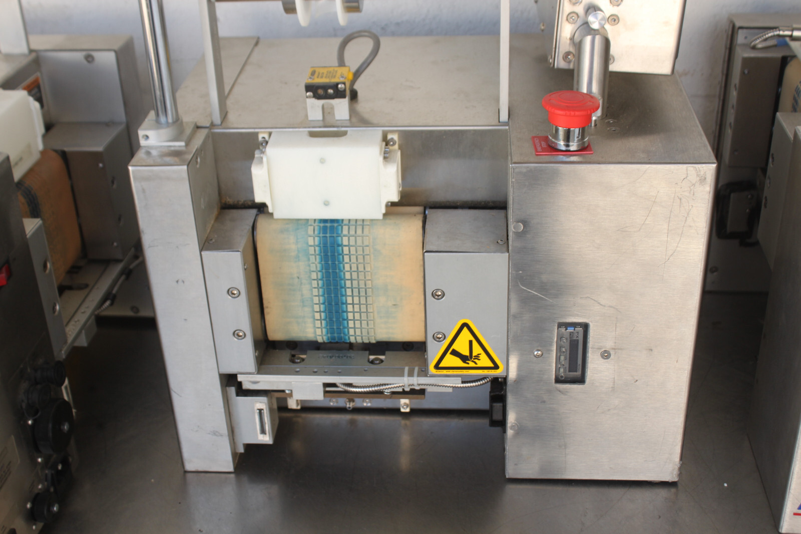 (3) AZCO CORP SUR-PAK SP-4D POUCH DISPENSER & (1) WINDER UNWINDER LOT AS-IS