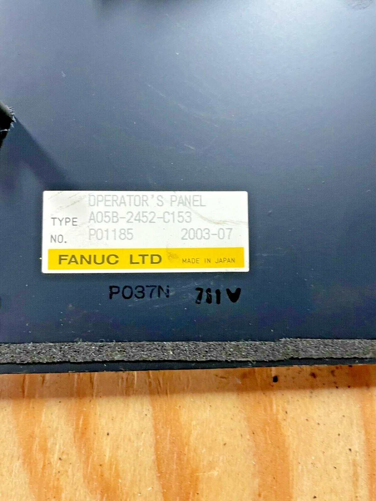 FANUC A05B-2452-C153 , OPERATOR PANEL
