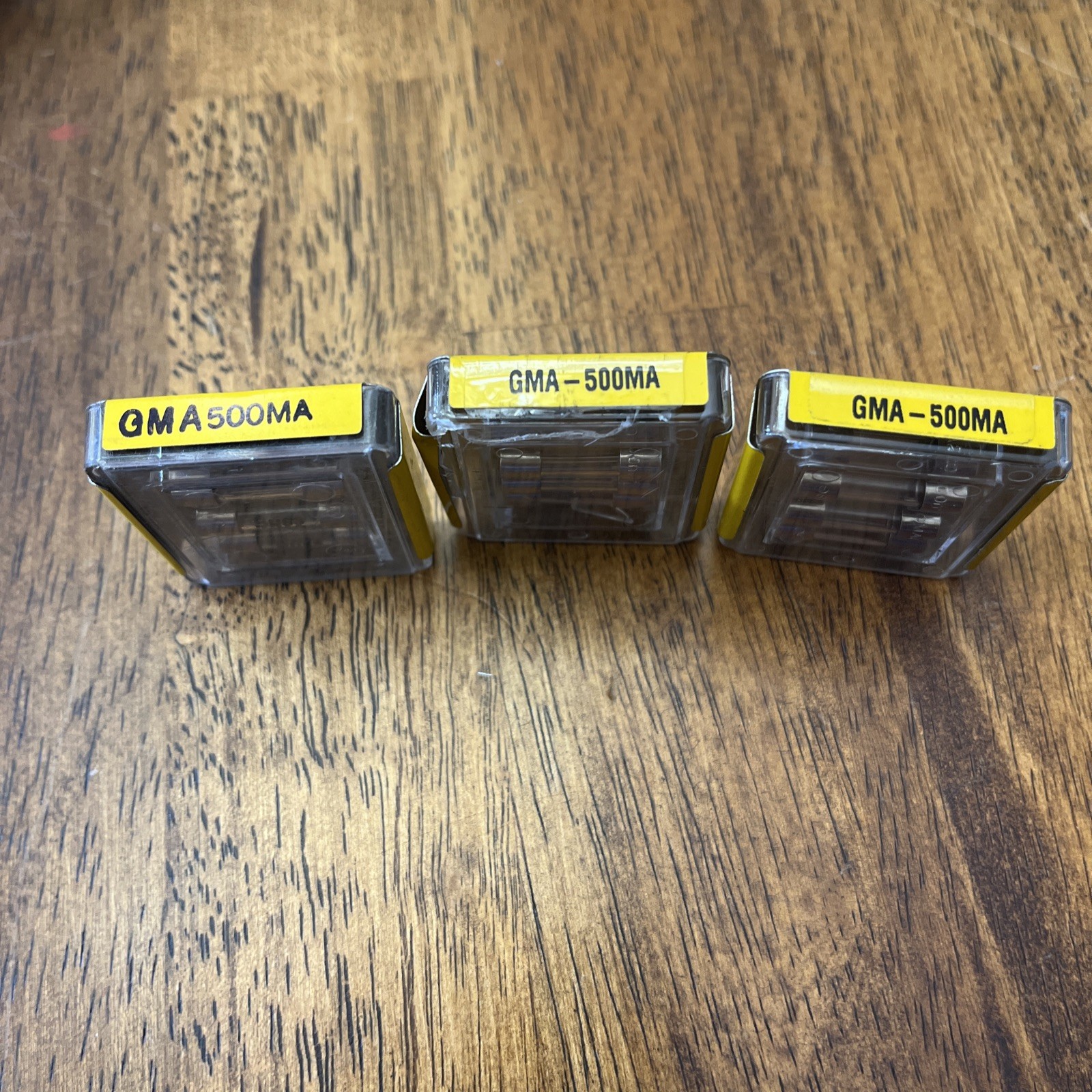 Lot Of 15 Buss GMA-500MA Bussmann Fuse – 3 Packs Of 5 – GMA500MA