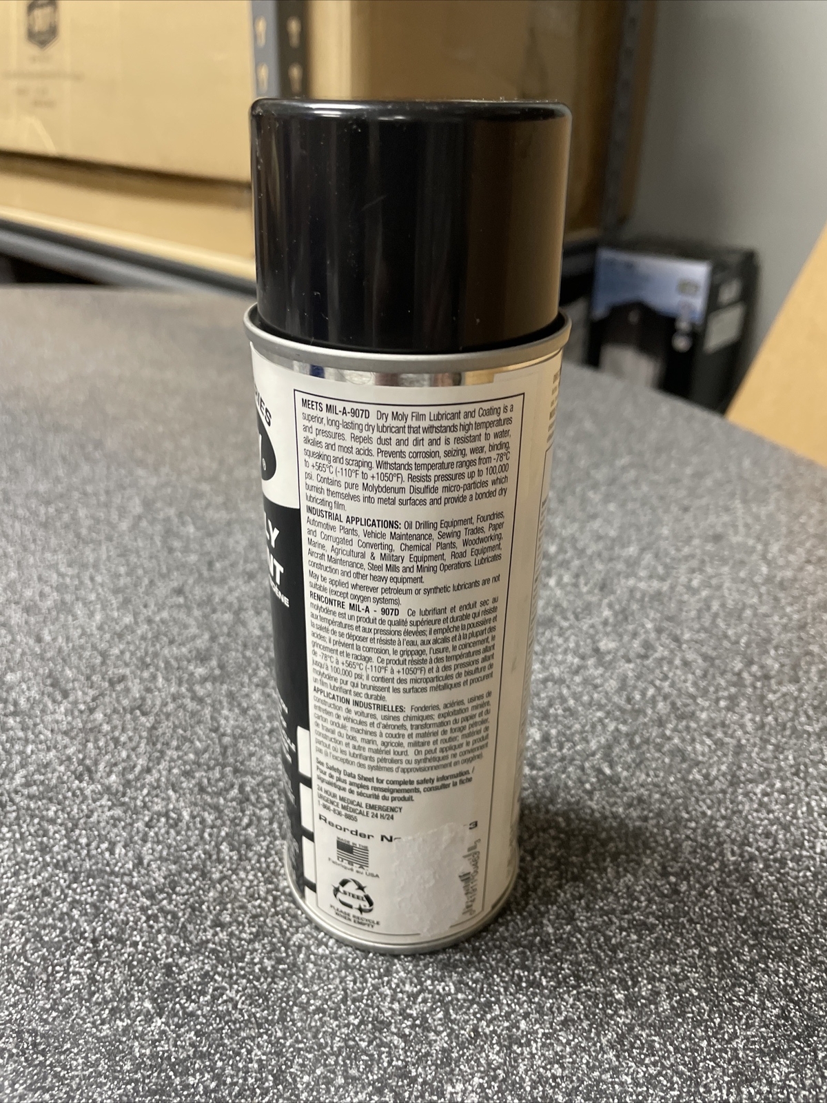 NEW Sprayway SW463 M3 Moly Lubricant 12OZ Can -110F-1050°F Max Hight Temperature