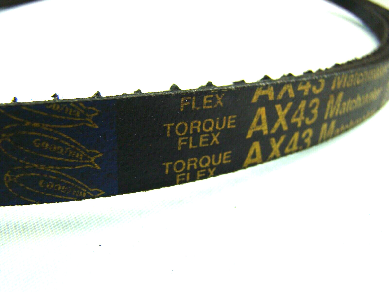 GoodYear AX43 Cogged V-Belt, 45″ Outside Length, 1/2″ Width