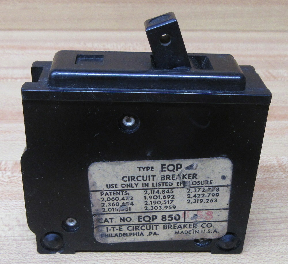 ITE EQP 850 50A Circuit Breaker EQP850 (Pack of 3)