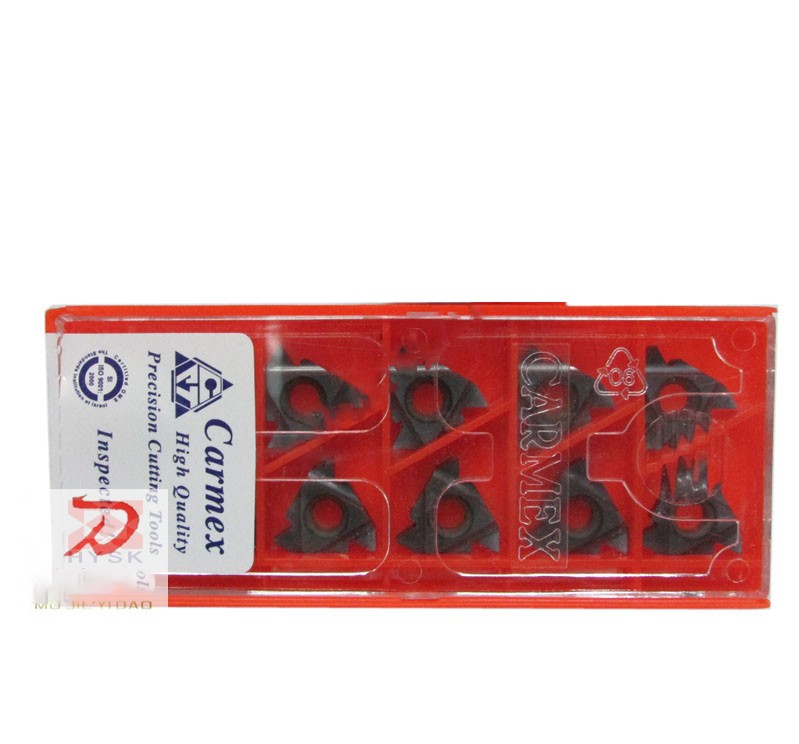 QTY:10/Box NEW FOR Carmex Carmex threaded insert CNC blade 16ER A60 BMA﻿