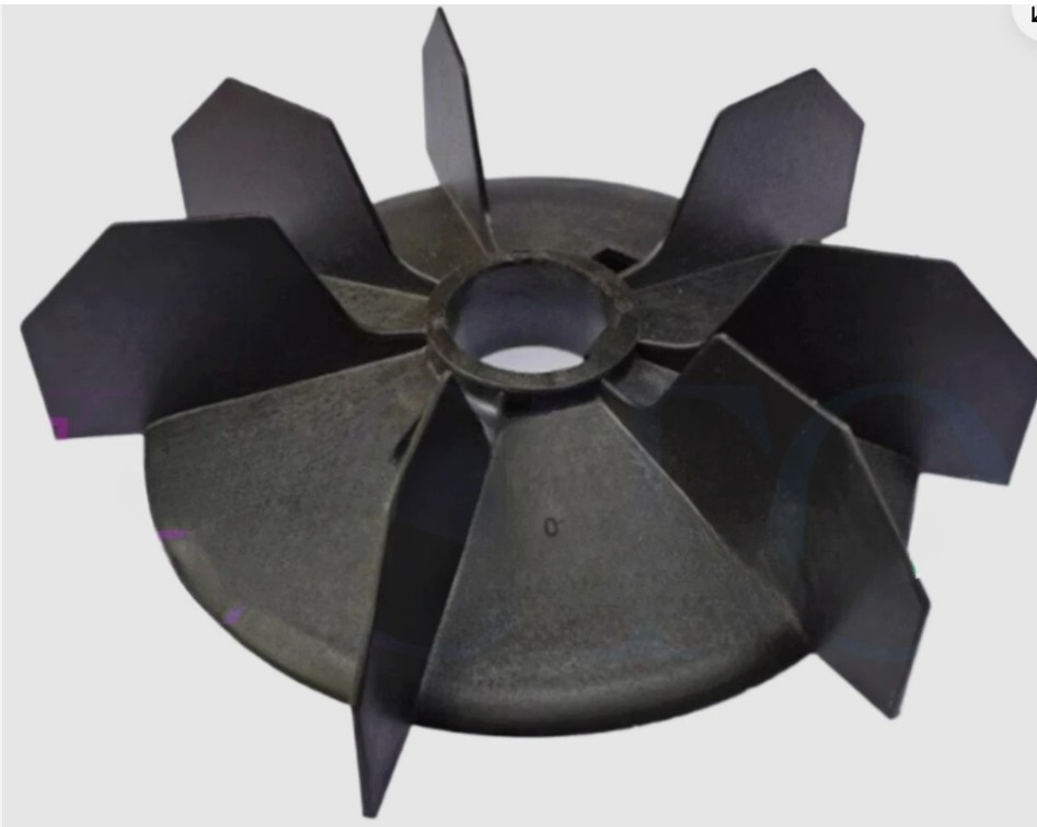 Motor Fan Blade M2BAX250SMA4 55KW Blade 3GZV304014-16 Mounting Hole D59mm
