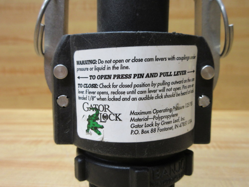Gator Lock GL150C 1-1/2″ Female Quick Coupler