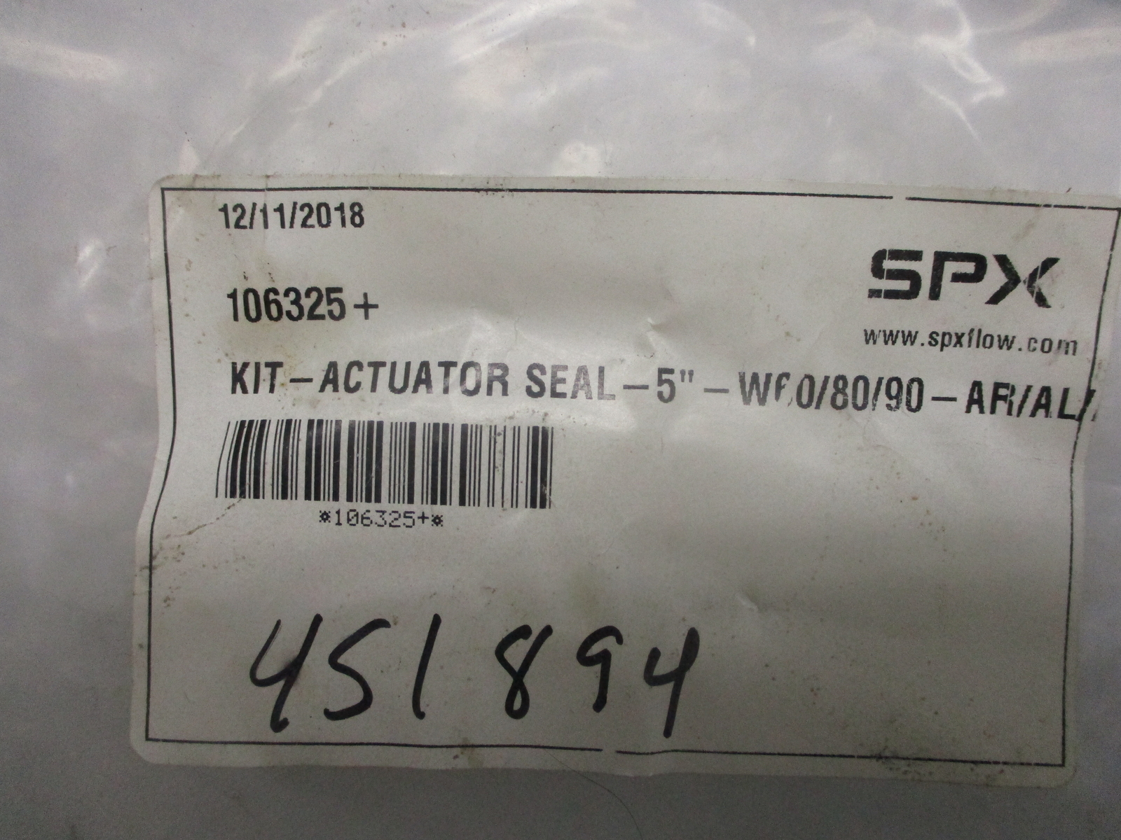 SPX FLOW 106325 KIT NSMP