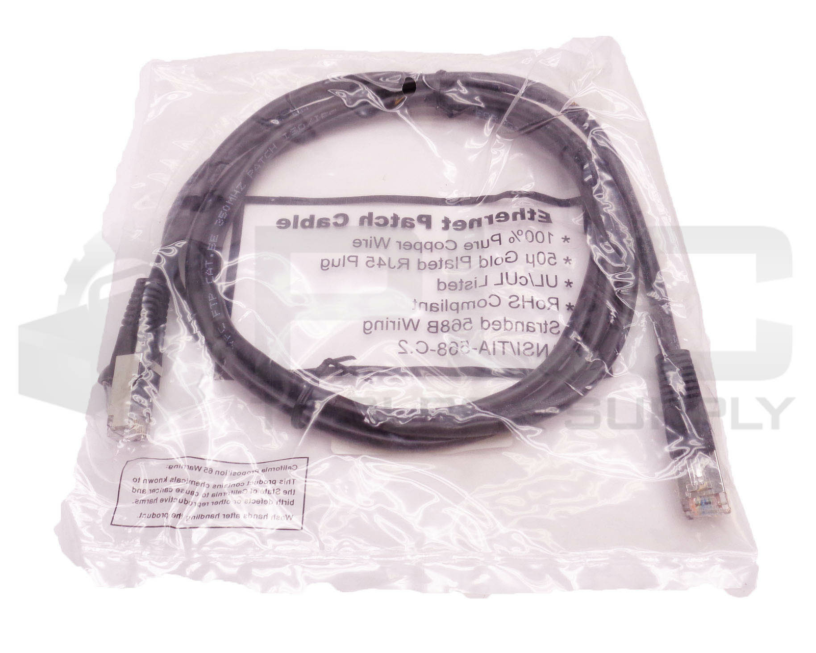 LOT OF 4 NEW CAT.5E STP BOOTED 350MHZ 5FT ETHERNET PATCH CABLE