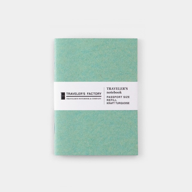 Traveler’s Factory TF Traveler’s Notebook Passport-Size Refill, Kraft Japan NEW