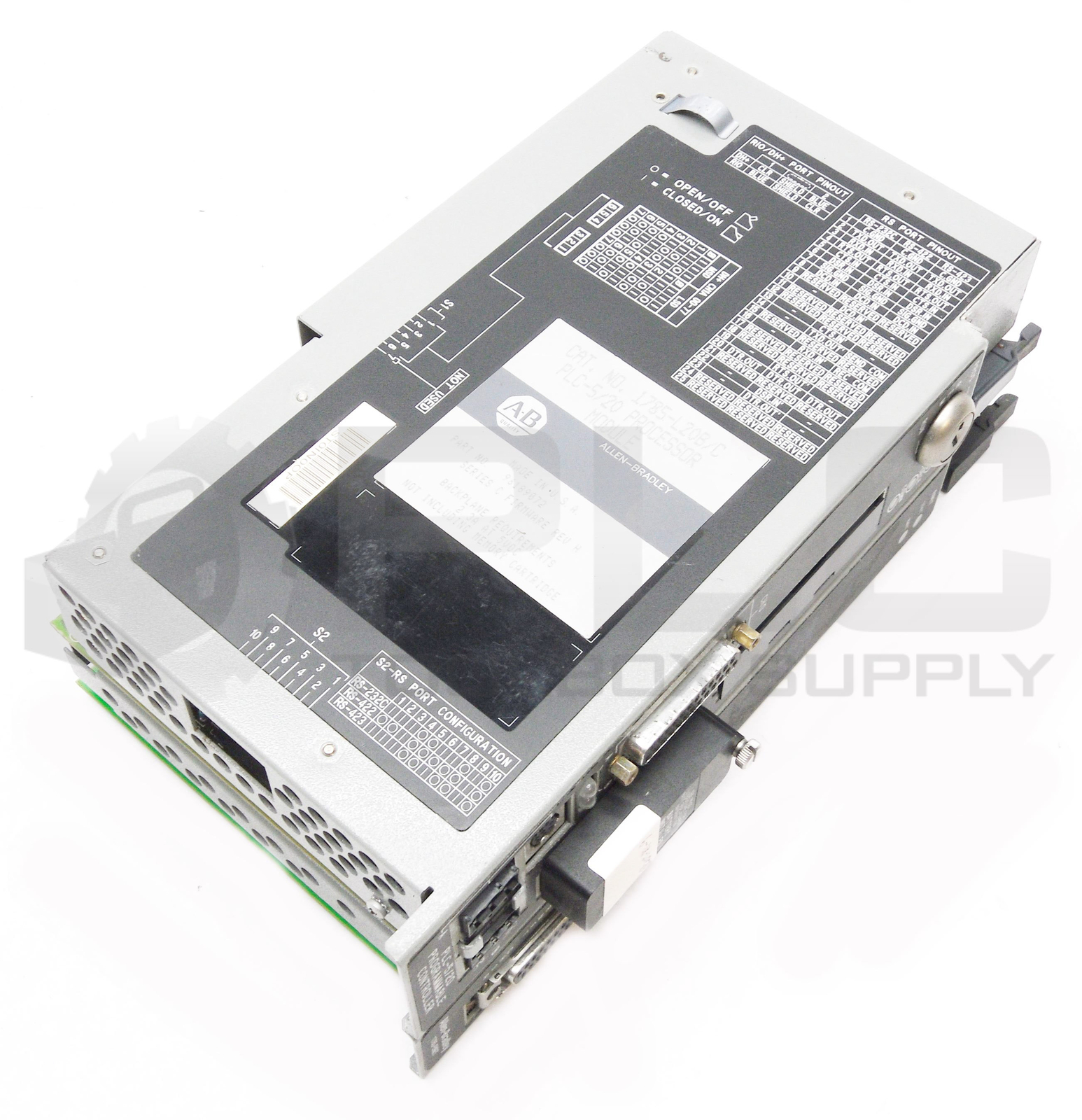 ALLEN BRADLEY 1785-L20B /C PLC-5/20 PROCESSOR MODULE W/ 1785-ENET /B *READ*