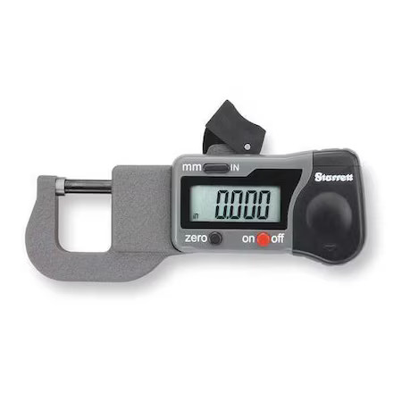 Starrett 765A Digital Thickness Gage, 0-0.500 In