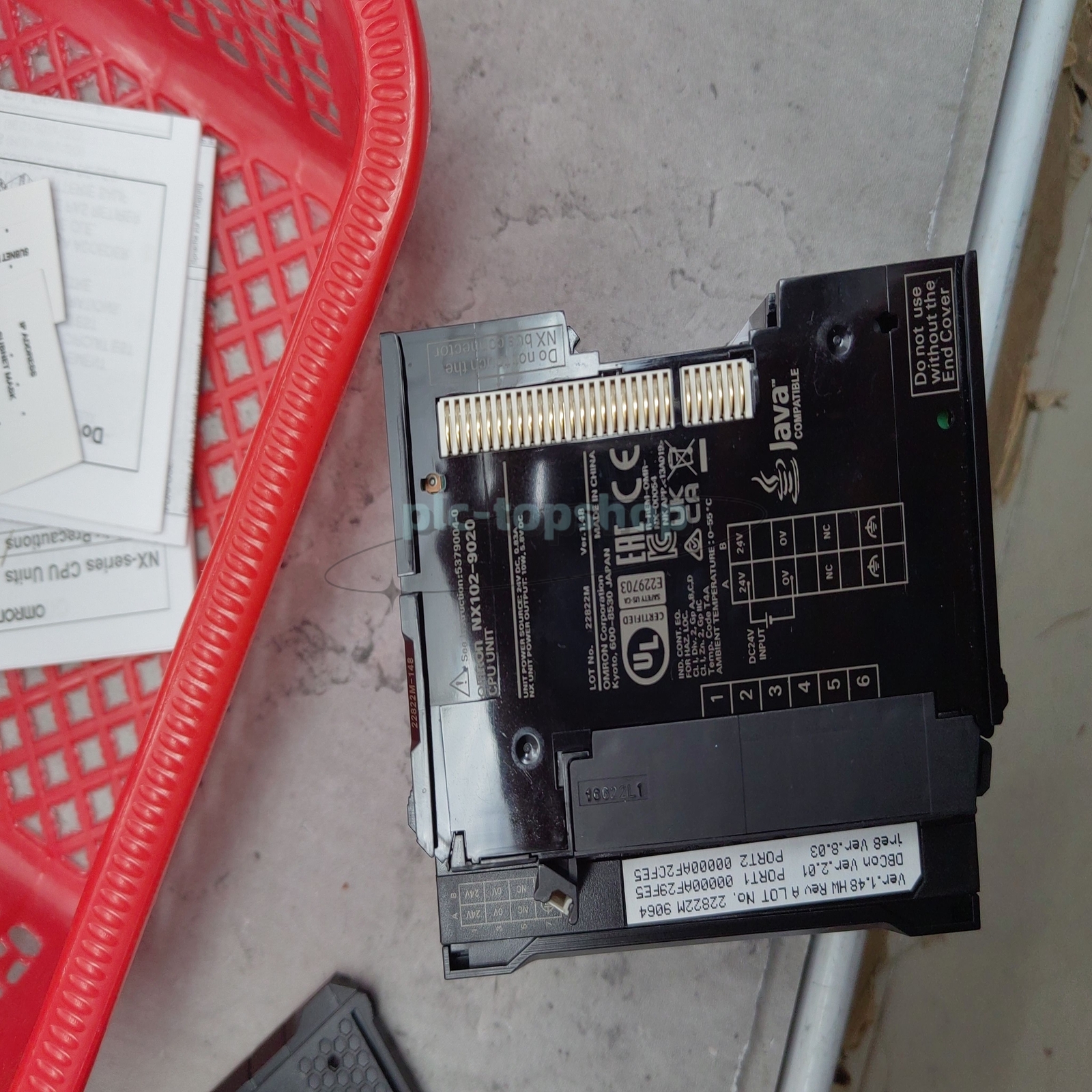 1 PCS NEW IN BOX OMRON NX102-9020 CPU Unit PLC