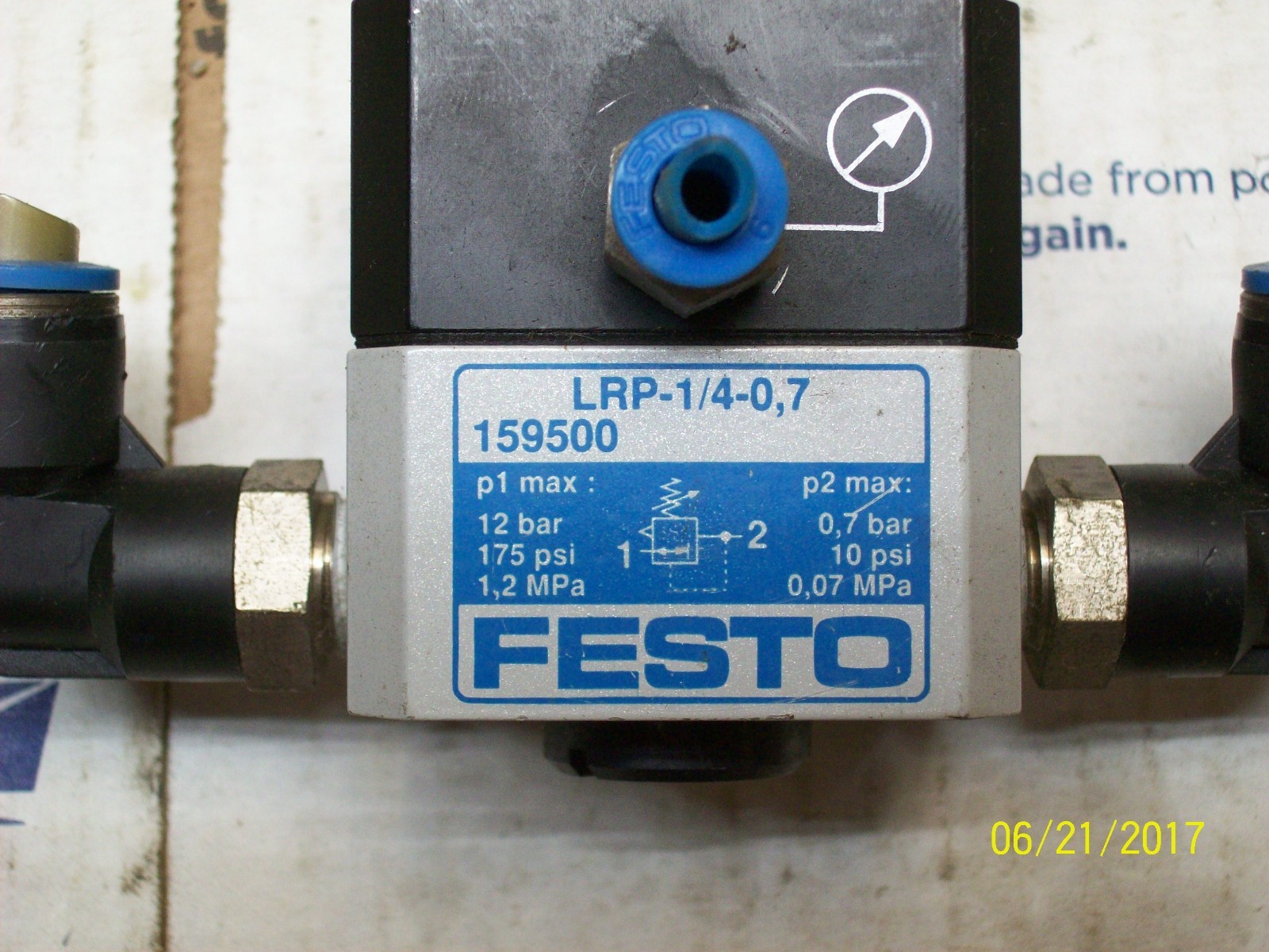 FESTO LRP-1/4-0.7 REGULATOR