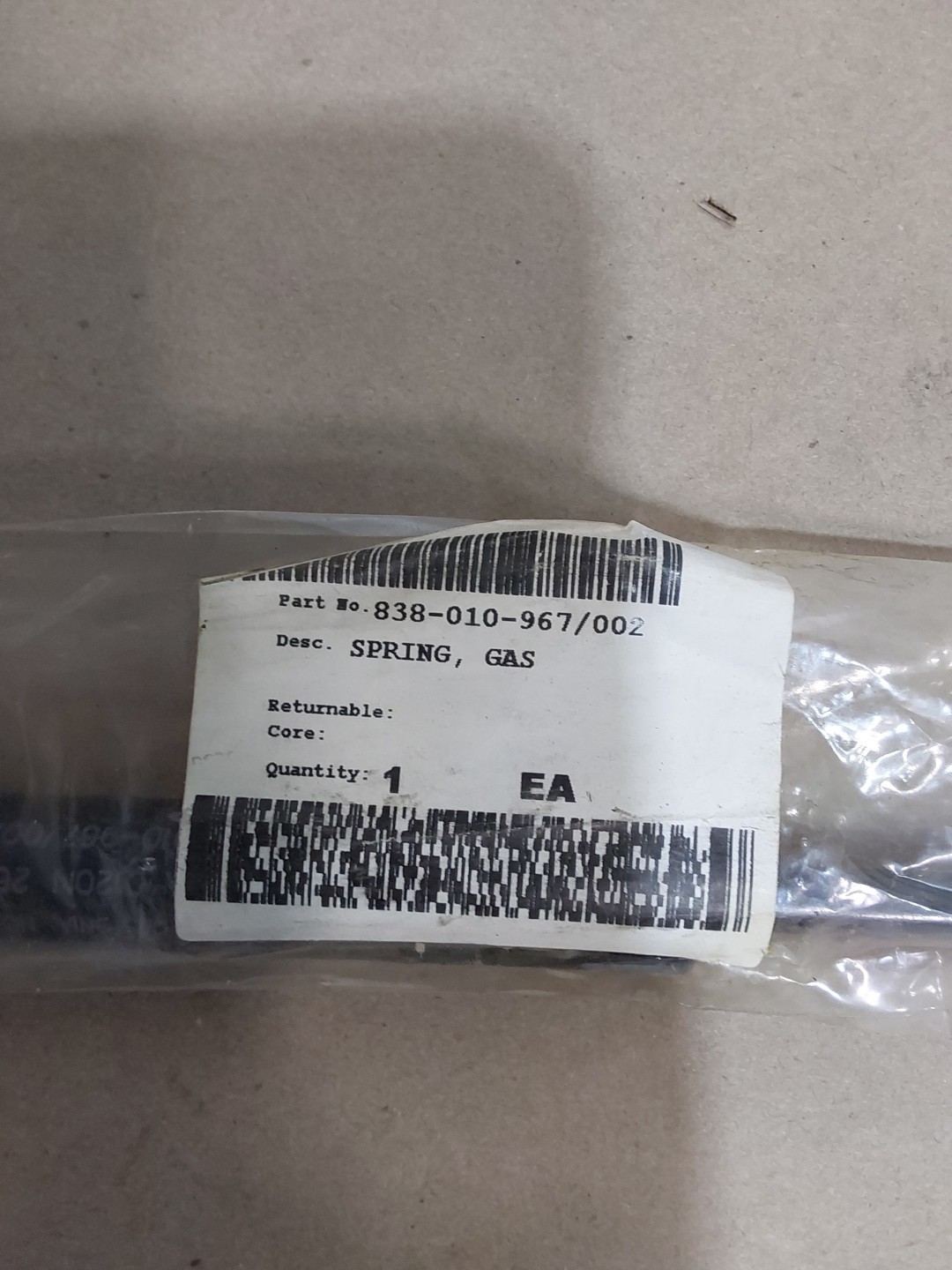 838-010-967/002 Gas Spring Kit For Raymond