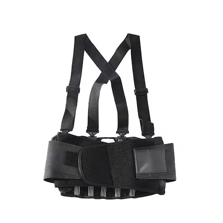 Ok-1 Ok-200S-L Back Support W/Suspenders, Contoured, L