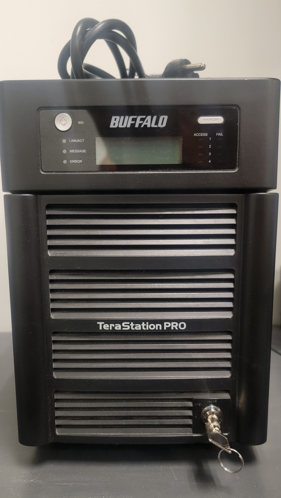 Buffalo TeraStation TS-H0.0TGL/R5 4-Bay Storage, Black, No HDD