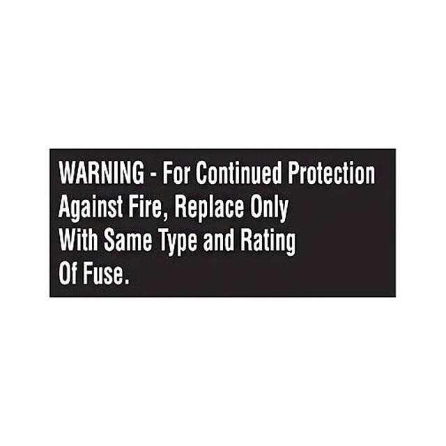 PLD-71 Panduit Electrical label in dispenser, 2.0″ W x 1.0″ H,