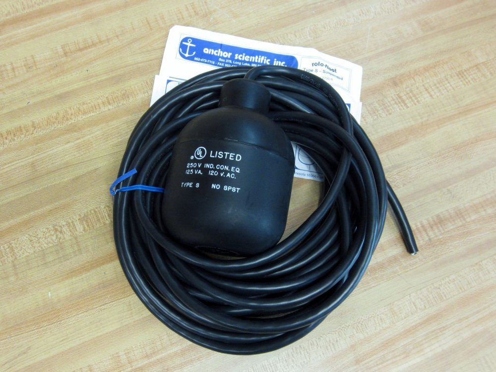 Anchor Scientific S40NO Float Switch S40N0