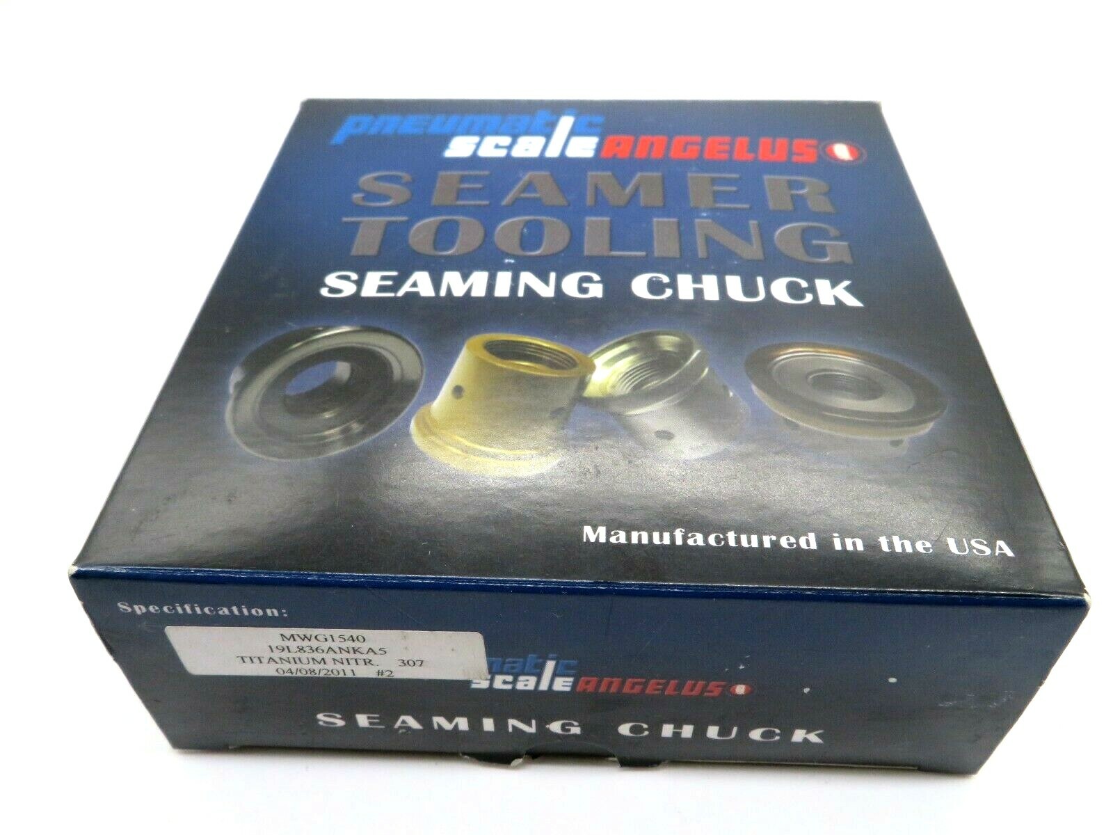 NEW PS ANGELUS 19L836ANKA5 SEAMING CHUCK TITANIUM