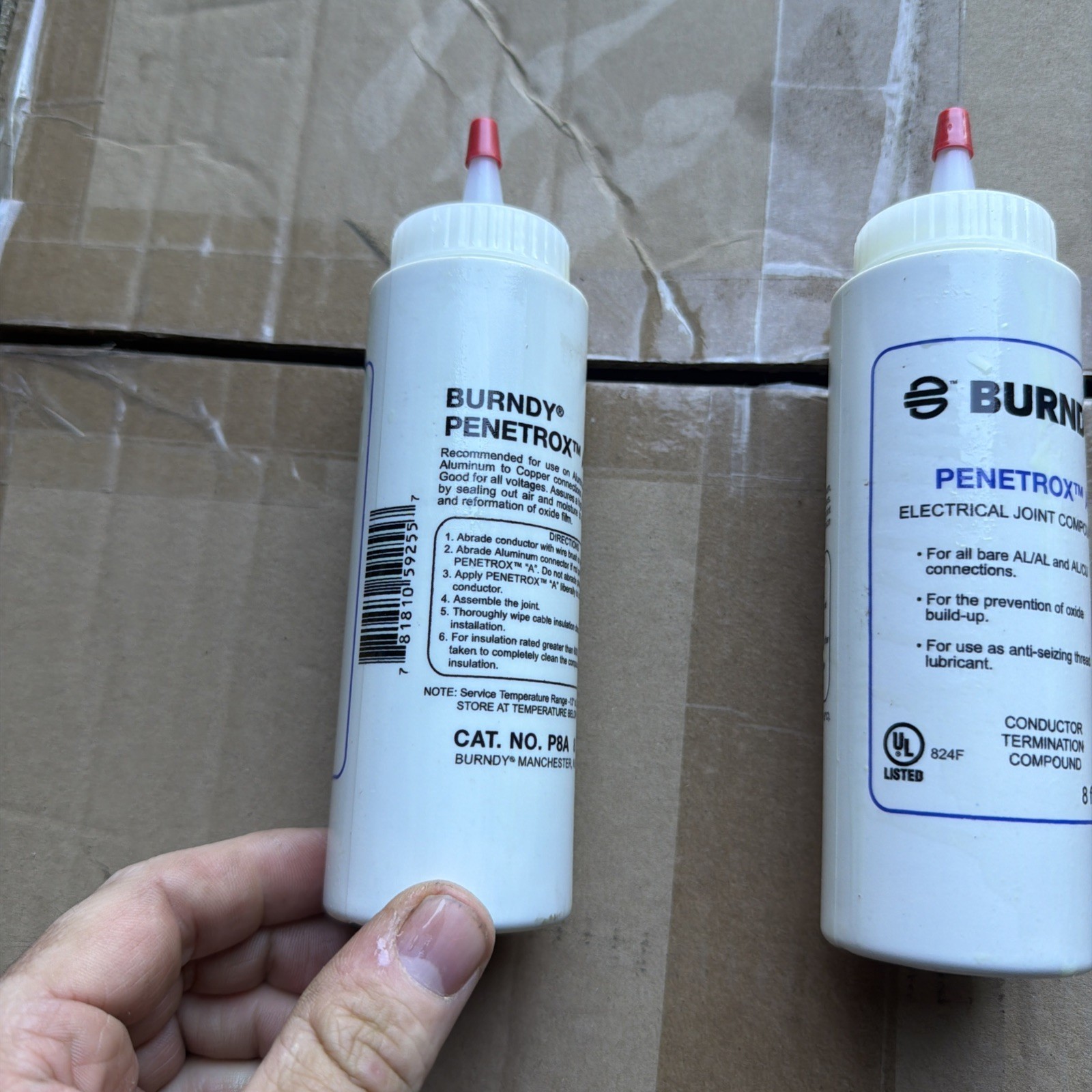 2 Pack, PENETROX A 8 oz Burndy P8A Oxide-Inhibiting Joint Compounds