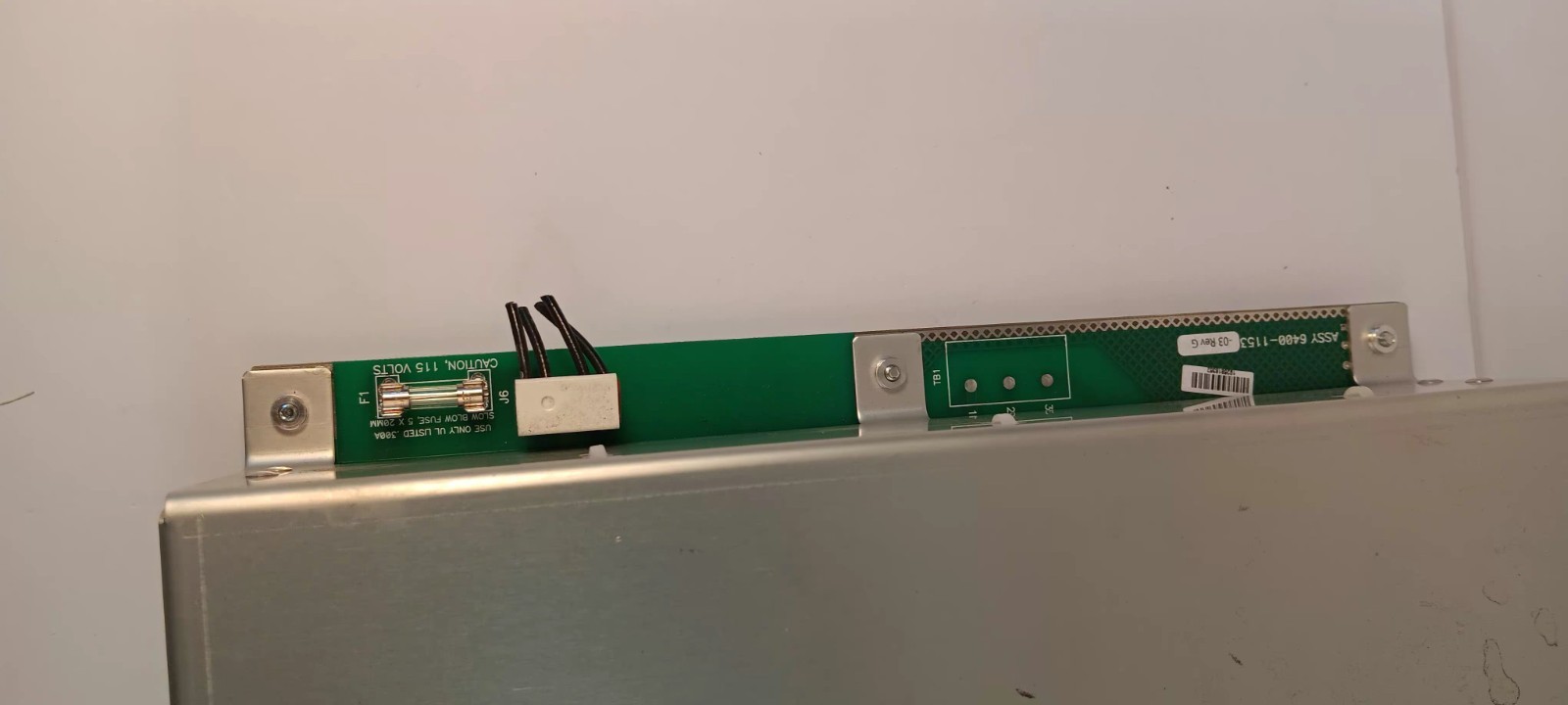 TRANE X13651064040F w/ Assy 6400-1153-03 Rev. G CHILLER MODULE CONTROL BOARD