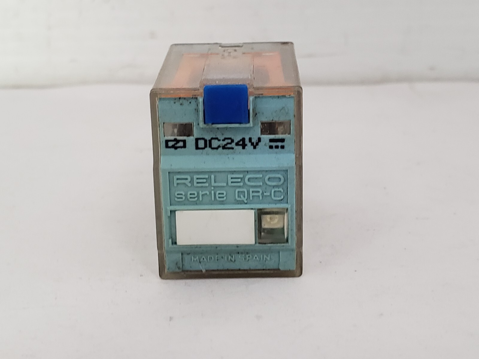RELECO C9-A41-DX RELAY BASE 14 PIN 4 POLE 5A 250VAC 24V DC COIL SERIES QR-C