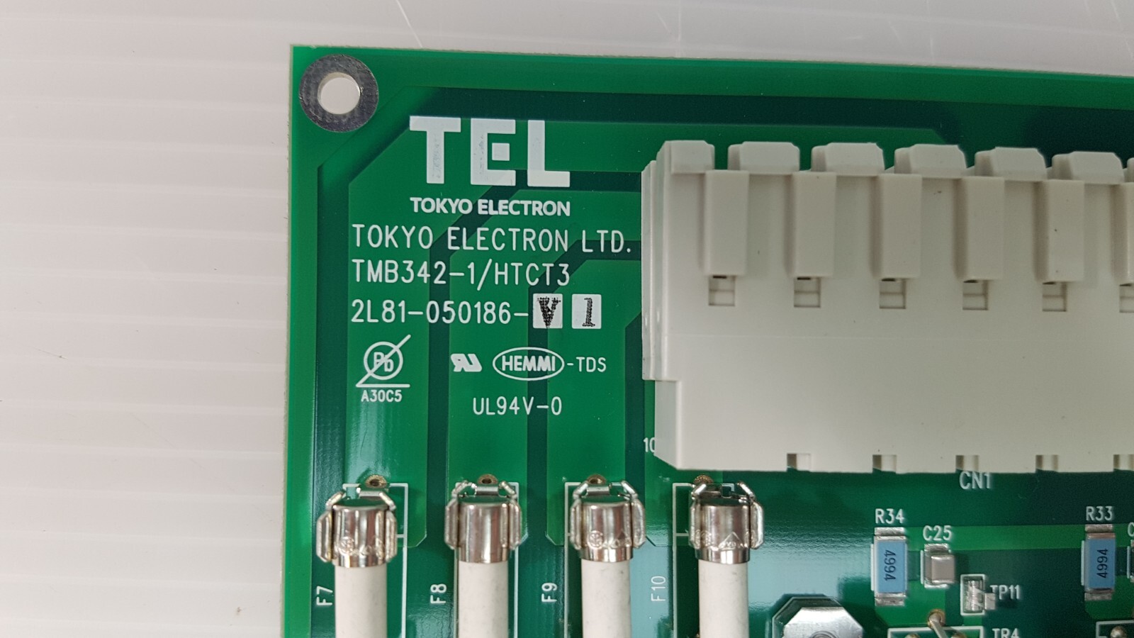 TEL TOKYO ELECTRON TMB342-1/HTCT3 BOARD 2L81-050186-V1