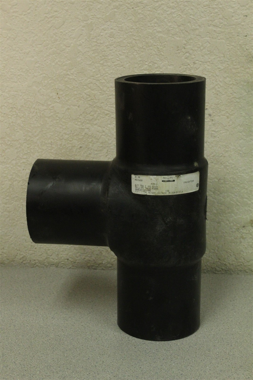 Phillips Driscopipe Butt Tee 3IPS SDR11 TR438 M8000 *FREE SHIPPING*