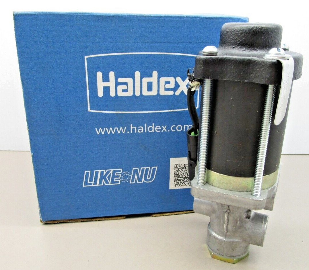 Haldex N-2991K-WP Bus Door Interlock Solenoid Valve 24 volt 1/4″ Ports