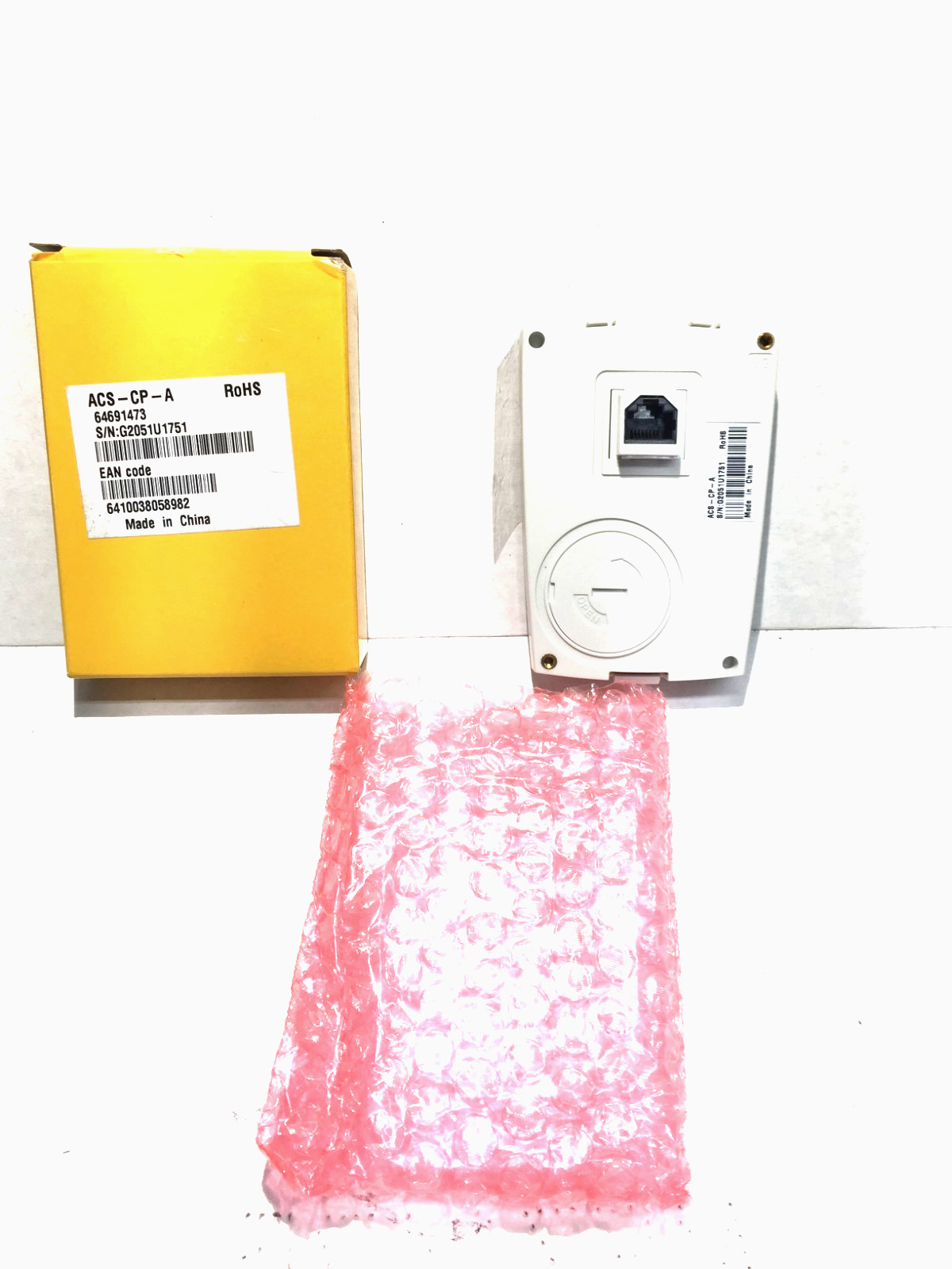 ACS-CP-A RoHS MODEL 64691473 EAN CODE 6410038058982 (M-T)