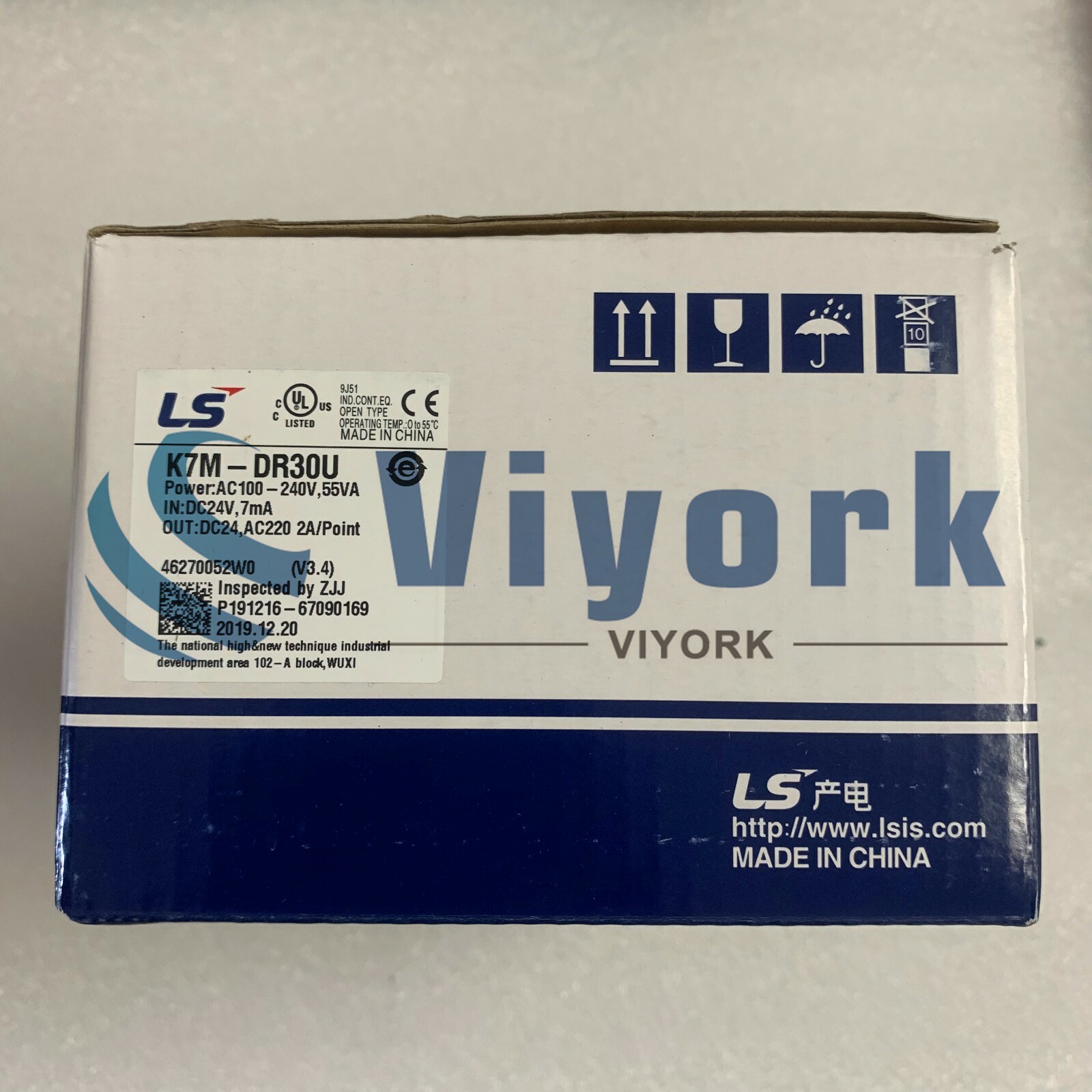 LS K7M-DR30U PLC 30 I/O 18PTS DC12/24 INPUT 12PTS RELAY OUTPUT NEW