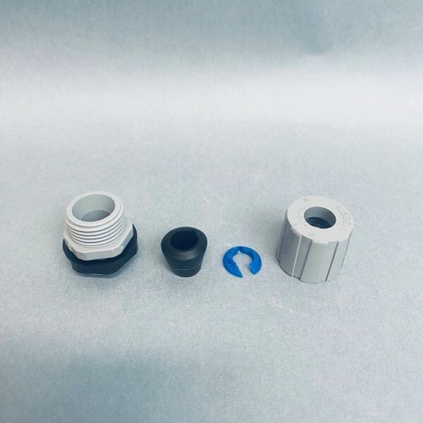 Hubbell Cord Connector 1/2 in. F1 Nylon Lot of 4 Connectors
