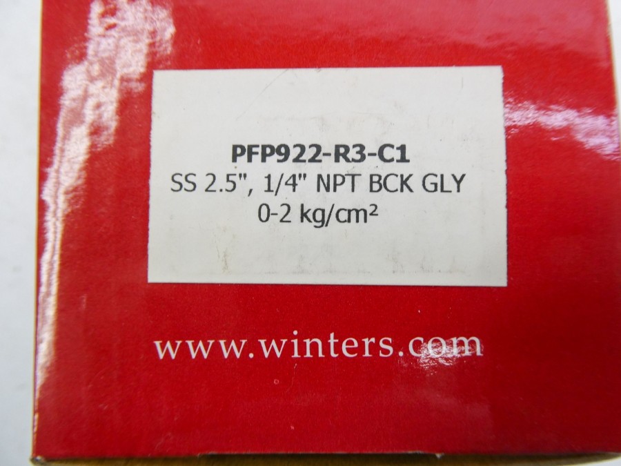 WINTER PFP922-R3-C1 0-2KG/CM2 2.5″ NSMP