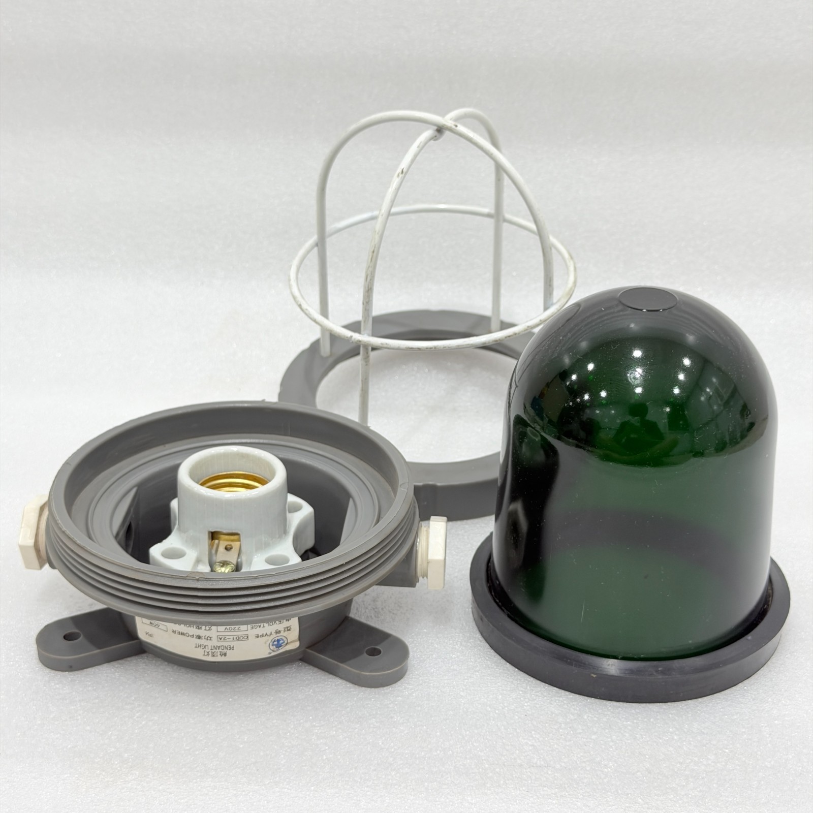 WENZHOU HAIYE MARINE PENDANT LIGHT CCD1-2A GREEN IP56 220V 60W E27 NEW FASTSHIP