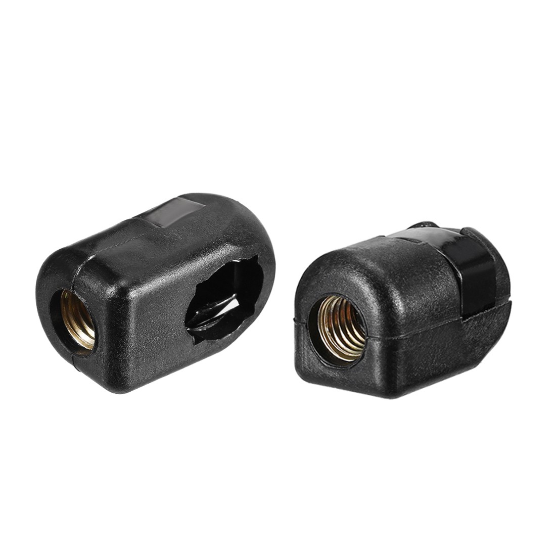 3 PCS PA66A5 Black Gas Spring End Connector 1.25mm Thread Pitch M8 Female Thread