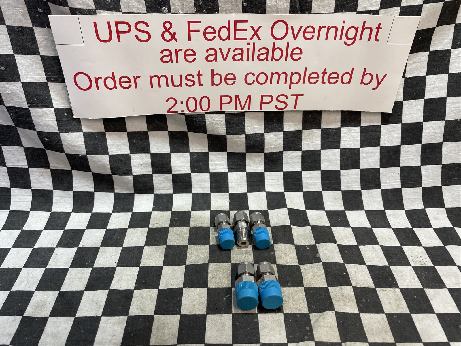 SWAGELOK SS-400-1-4 & SS-400-1-6, Male Connector , LOT OF 5 SHIPSAMEDAY#1326V15