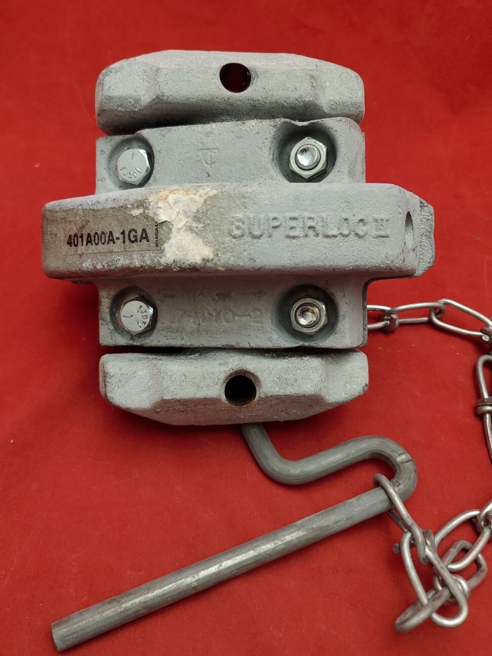 Mounting Bracket Type 401A00A-1GA Vertical Connector Tandemloc NSN 5340012694779