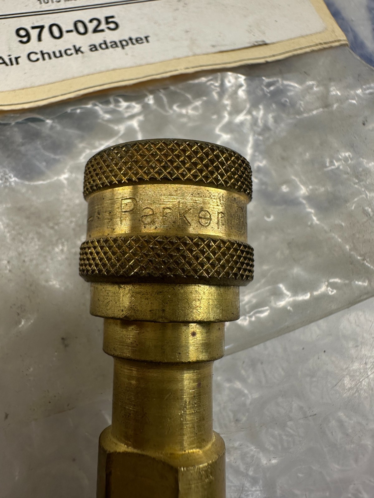 PARKER BHI-60 AIR CHUCK ADAPTER VASCO 970-025