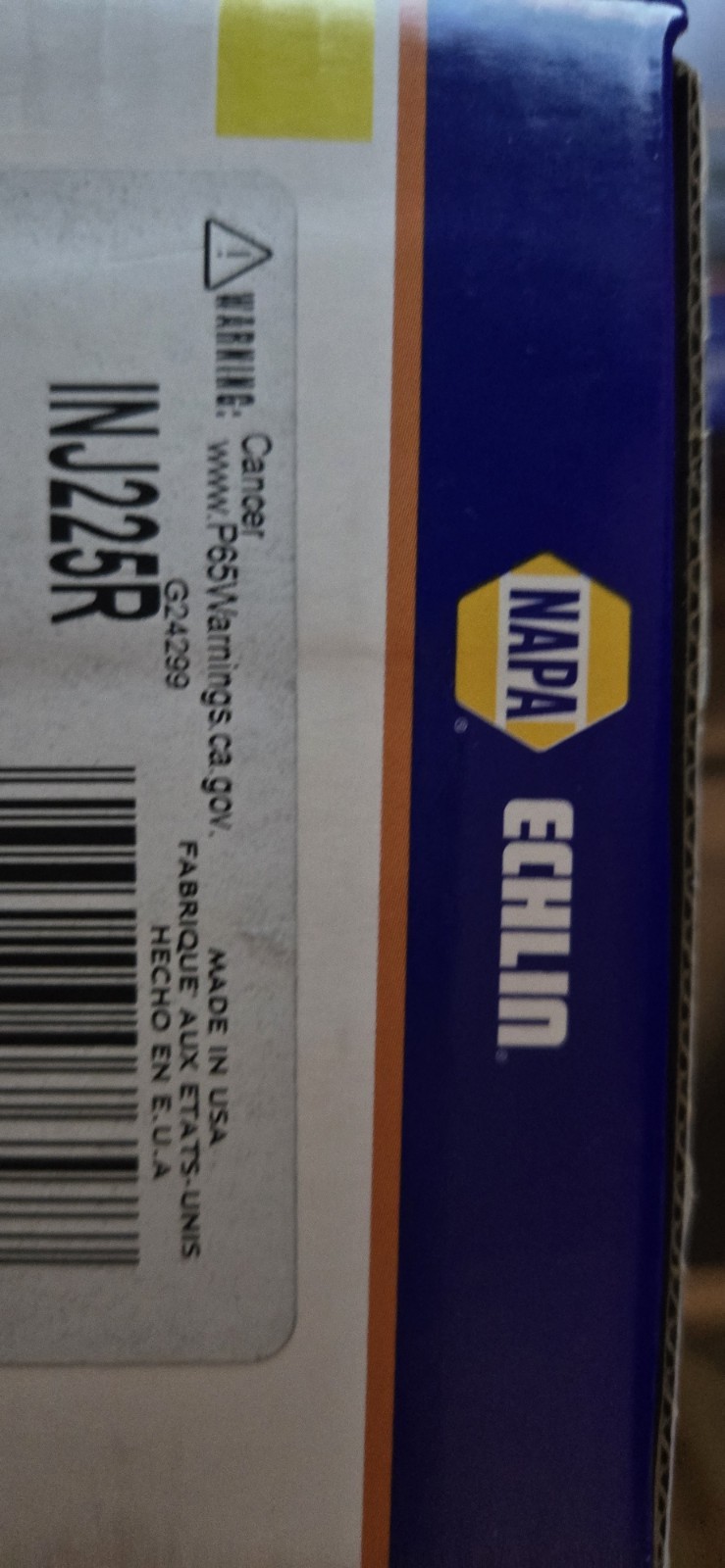 Napa Echlin INJ225R Fuel Injector FAST SHIPPING
